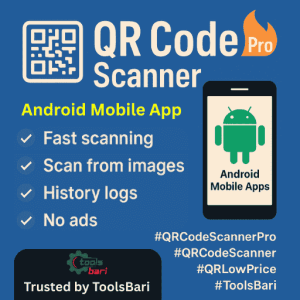 QR Code Scanner Pro – Fast & Secure QR Code Reader for Android (Lifetime Access)