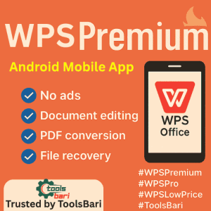 WPS Office Premium – Monthly Subscription for Full Office Suite Access