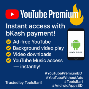 YouTube Premium for Android – Ad-Free Video, Background Play & Downloads