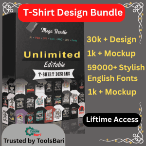 30,000+ T-Shirt Design Bundle – One-Time Access to Print-Ready Templates