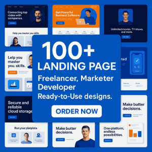 100+ Landing Page Templates & Plugins – Lifetime Access for Designers & Marketers