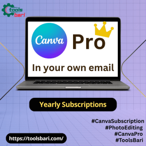 Canva Pro – Monthly Subscription for Designers & Creators