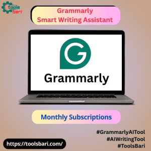 Grammarly Premium – Monthly Subscription for Smarter, Error-Free Writing