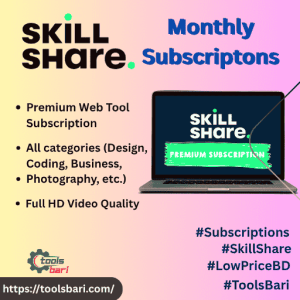 Skillshare Premium – Monthly Access to Thousands of Online Courses