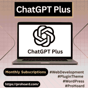 ChatGPT Plus – Affordable Monthly Subscription Access