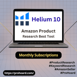 Helium 10 – Affordable Monthly Subscription for Amazon Sellers